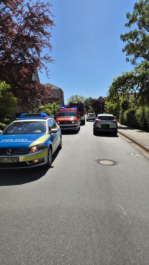 Einsatzfoto: Türöffnung in der Königstraße
