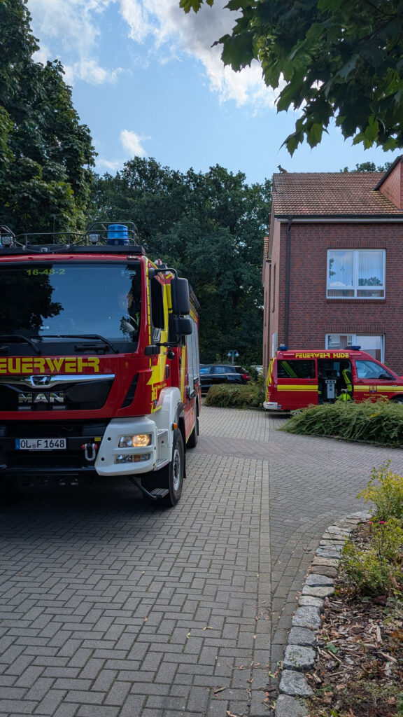 Einsatzfoto: Fehlalarm im Wohnpark Sonnentau