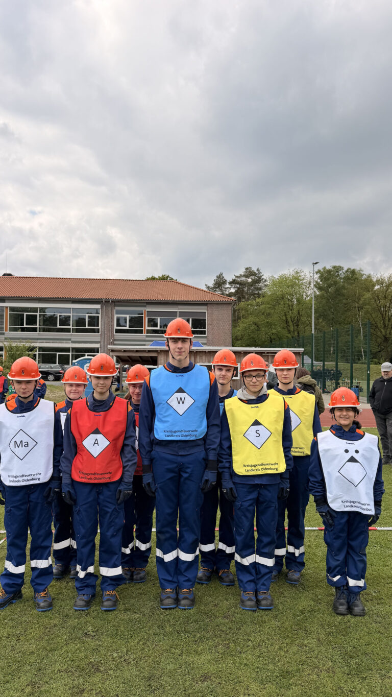 Foto: Kreisentscheid in Hatten: Plätze 7 und 9