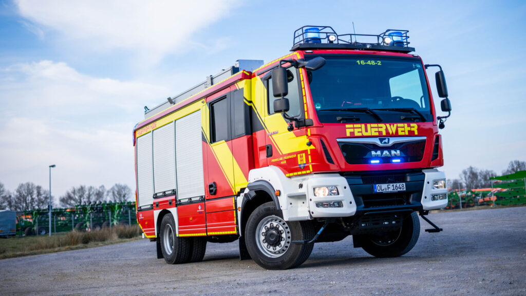 Hilfeleistungslöschgruppenfahrzeug HLF 20 der Feuerwehr Hude