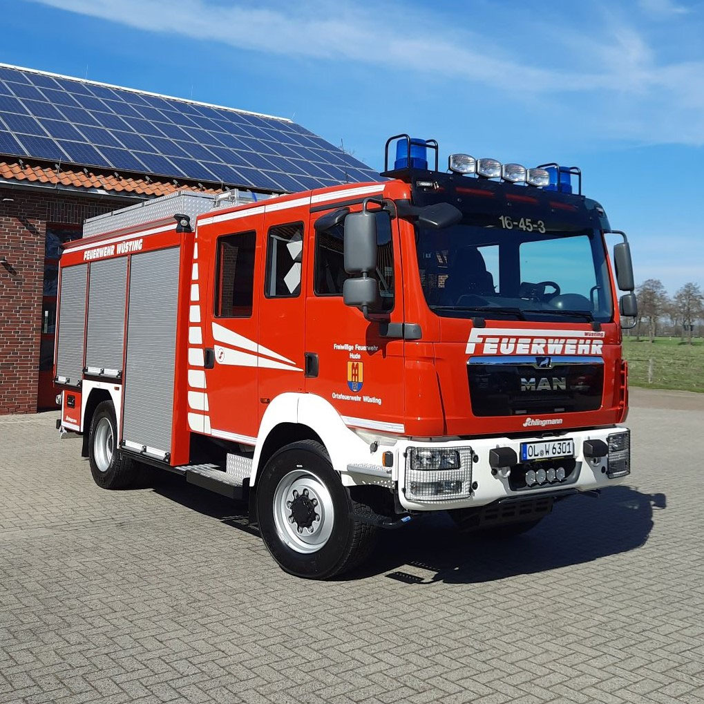 Löschgruppenfahrzeug LF 10 der Feuerwehr Wüsting