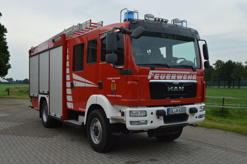 Tanklöschfahrzeug TLF 3000 der Feuerwehr Wüsting
