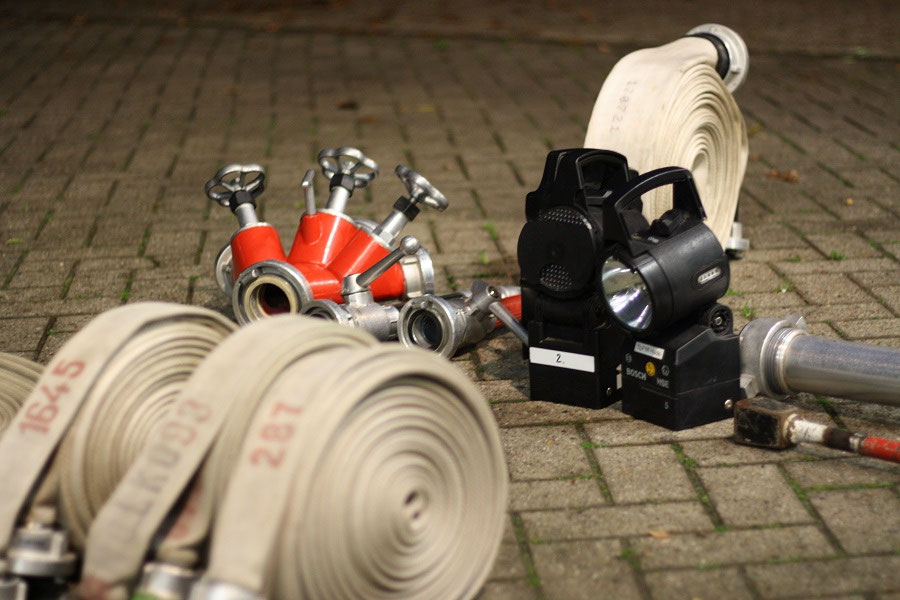 Jugendfeuerwehr der Gemeinde Hude in Aktion